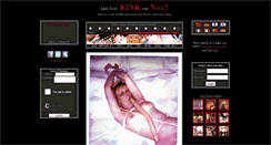 Desktop Screenshot of kinkornot.com
